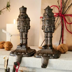 LOBERON Objets Décoratifs De Noël*Lot de 2 patères Decize