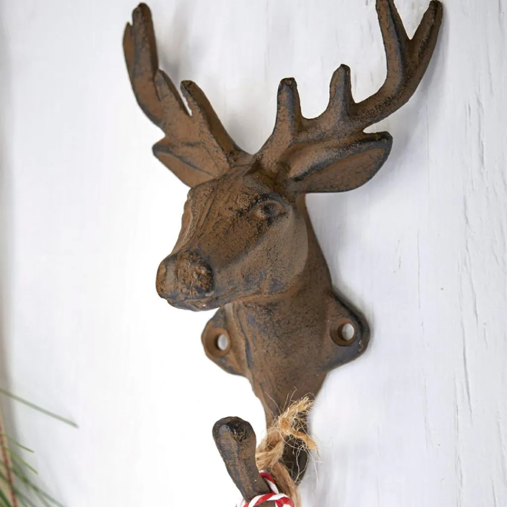 LOBERON Patères Et Étagères Murales|Patères Et Étagères Murales*Lot de 4 patères Deer