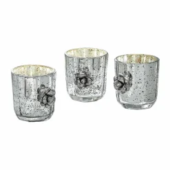 LOBERON Photophores|Porte-Bougies*Lot de 3 photophores Alovix