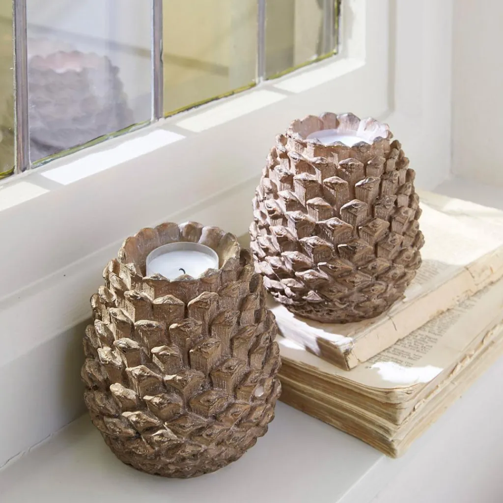 LOBERON Photophores|Porte-Bougies*Lot de 2 photophores Butz
