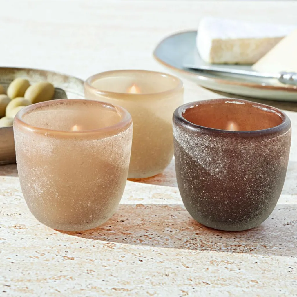 LOBERON Photophores|Porte-Bougies*Lot de 3 photophores Eclairice