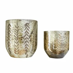 LOBERON Photophores|Porte-Bougies*Lot de 2 photophores Filorex