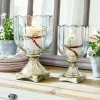 LOBERON Photophores|Porte-Bougies*Lot de 2 photophores Jovique