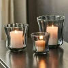 LOBERON Photophores|Porte-Bougies*Lot de 3 photophores Lovire