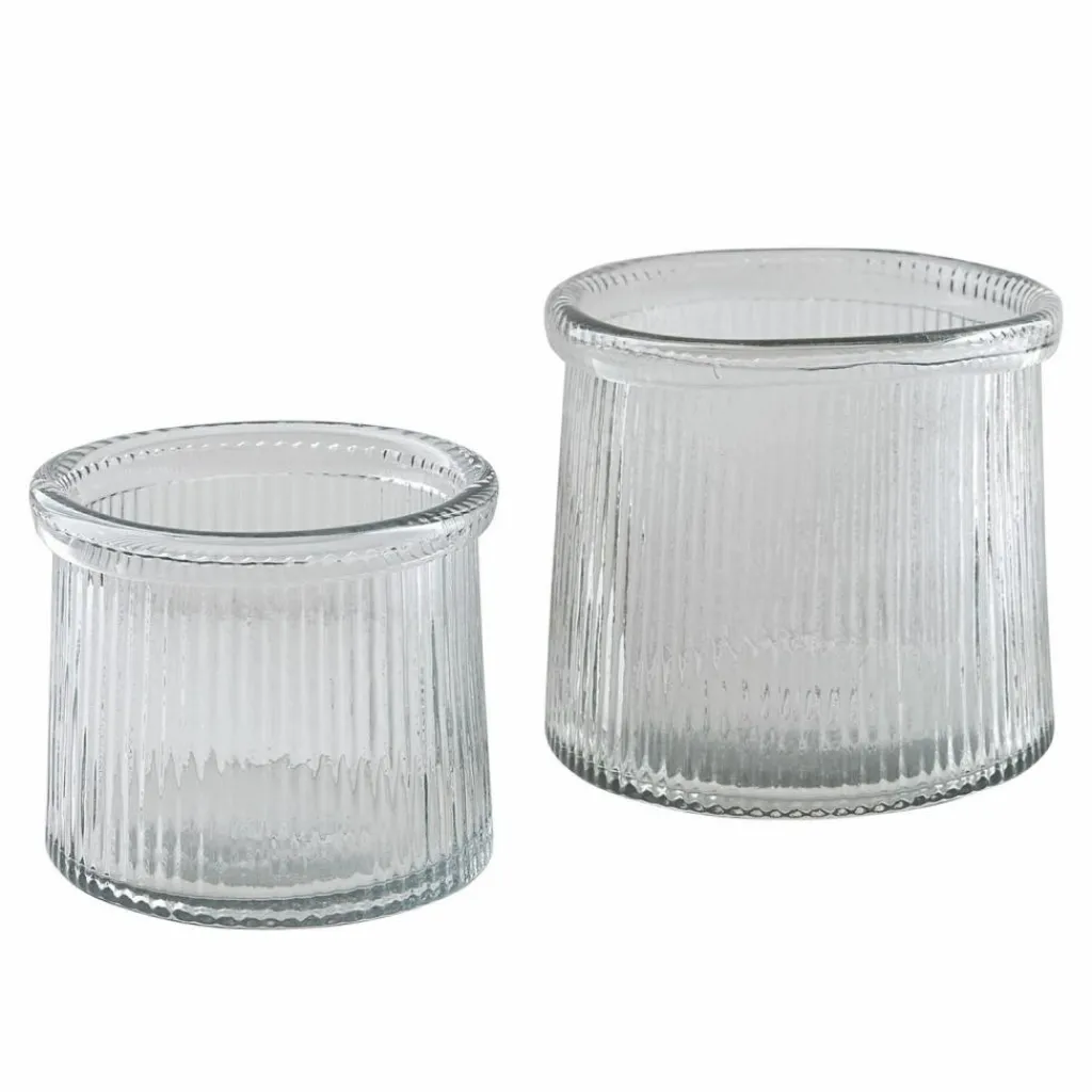 LOBERON Photophores|Porte-Bougies*Lot de 2 photophores Naisette