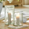 LOBERON Photophores|Porte-Bougies*Lot de 2 photophores Querlay
