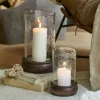 LOBERON Photophores|Porte-Bougies*Lot de 2 photophores Sivalor