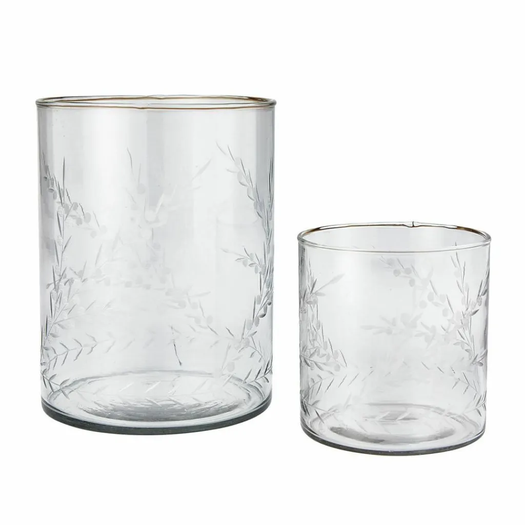 LOBERON Photophores|Porte-Bougies*Lot de 2 photophores Temao