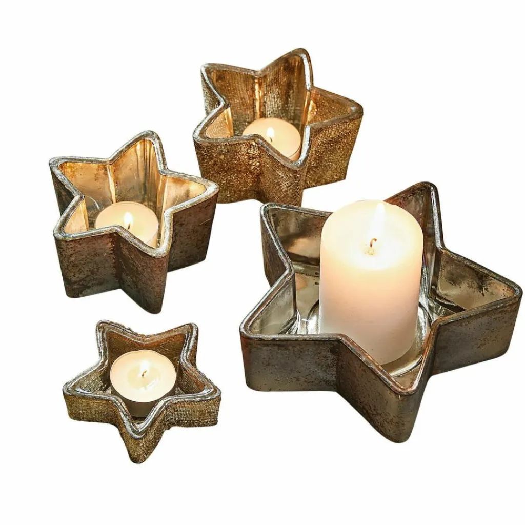 LOBERON Couronnes De L'Avent|Photophores, Chandeliers Et Lanternes*Lot de 4 photophores Thervel