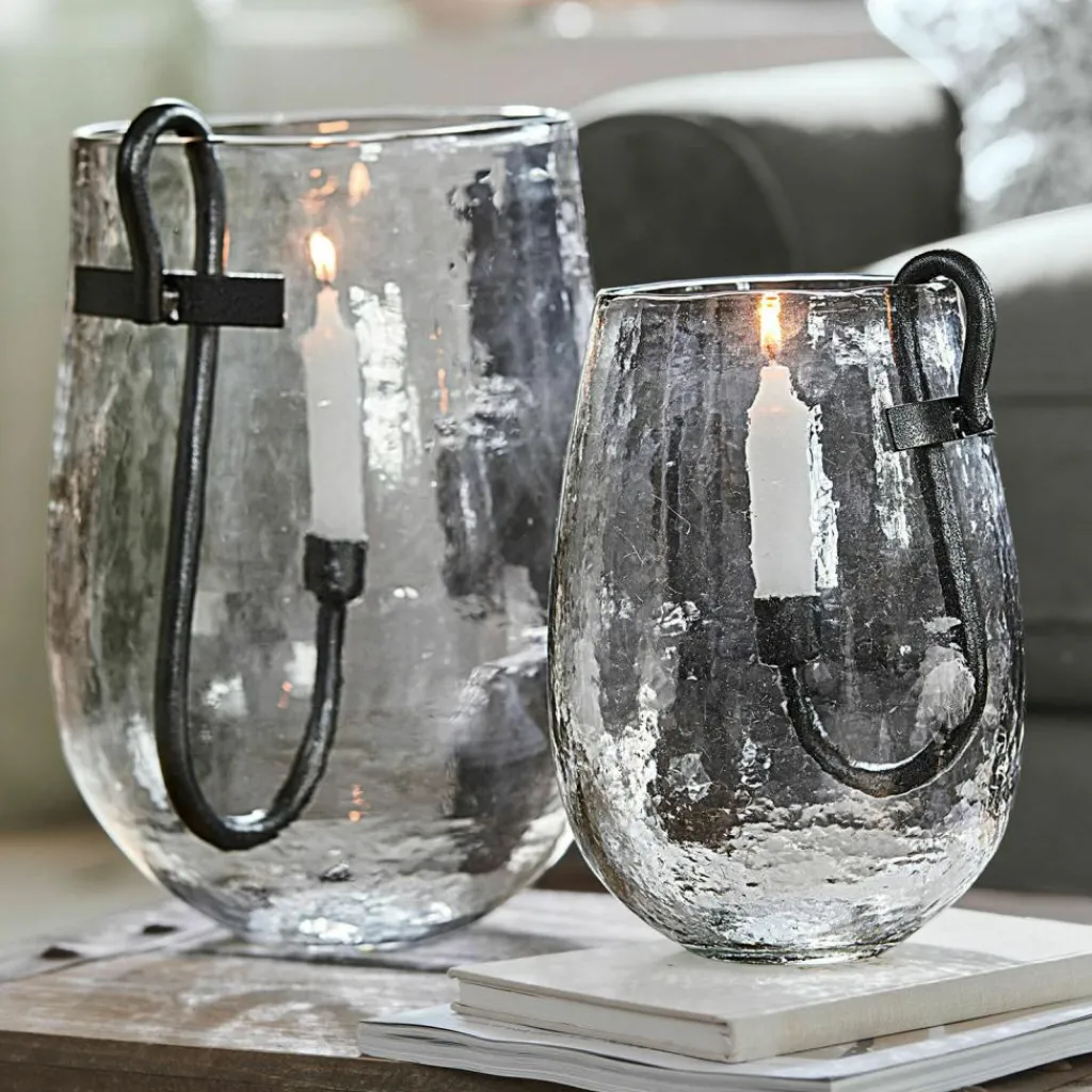 LOBERON Photophores|Porte-Bougies*Lot de 2 photophores Vermand