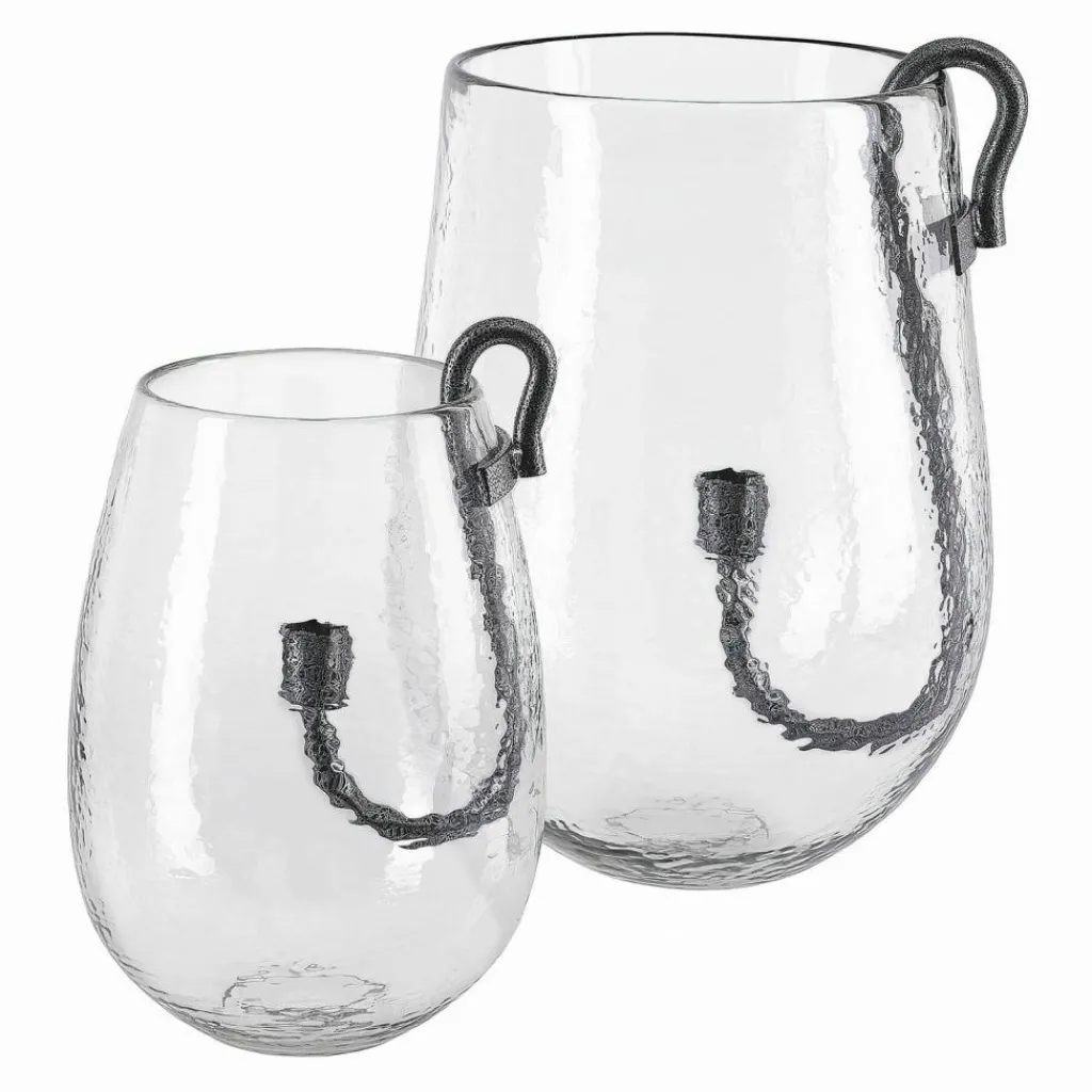 LOBERON Photophores|Porte-Bougies*Lot de 2 photophores Vermand
