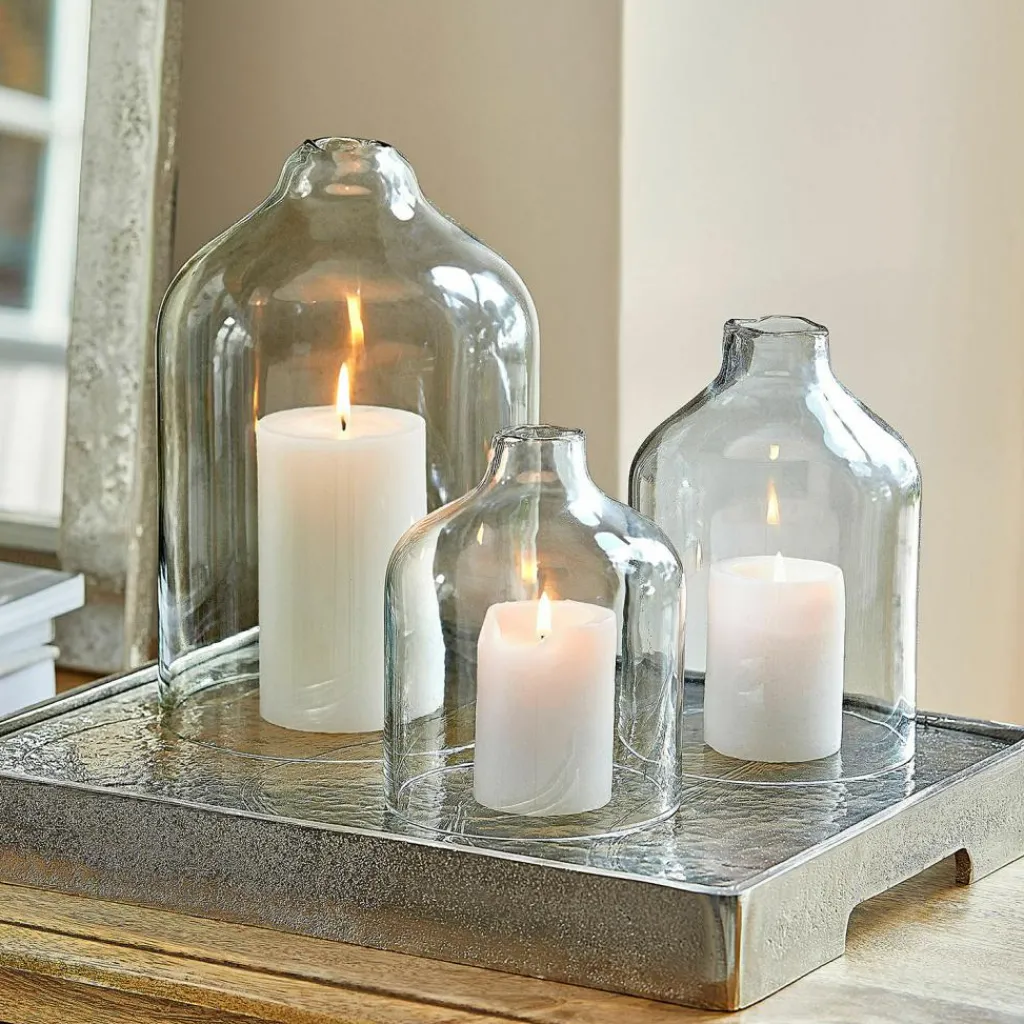 LOBERON Photophores|Porte-Bougies*Lot de 3 photophores Xalvent