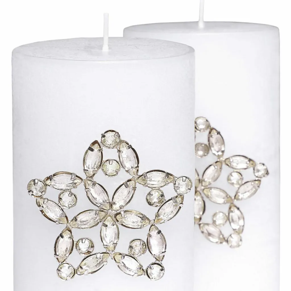 LOBERON Bougies|Couronnes De L'Avent*Lot de 4 pin’s décoratifs Custer