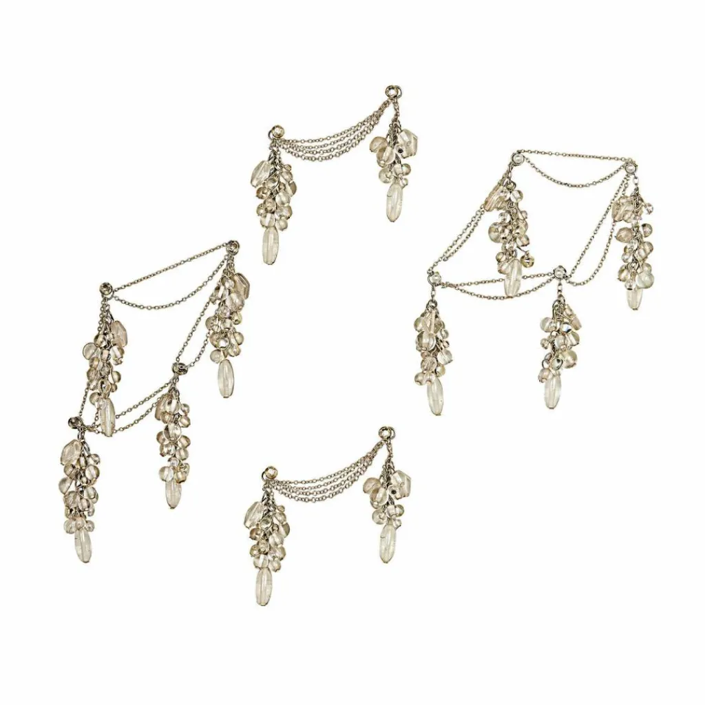 LOBERON Bougies|Couronnes De L'Avent*Lot de 4 pin’s décoratifs Gisolée