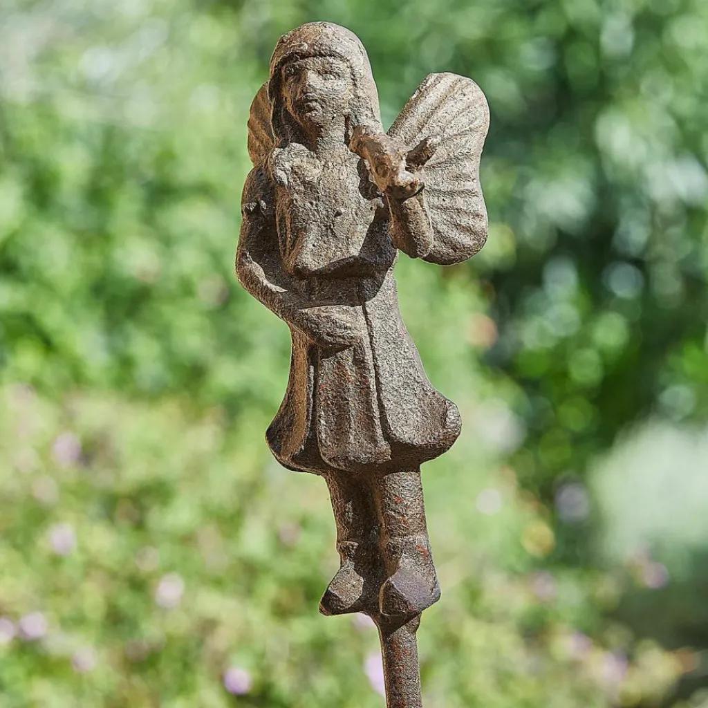 LOBERON Décorations De Jardin*Lot de 2 piques de jardin Papille