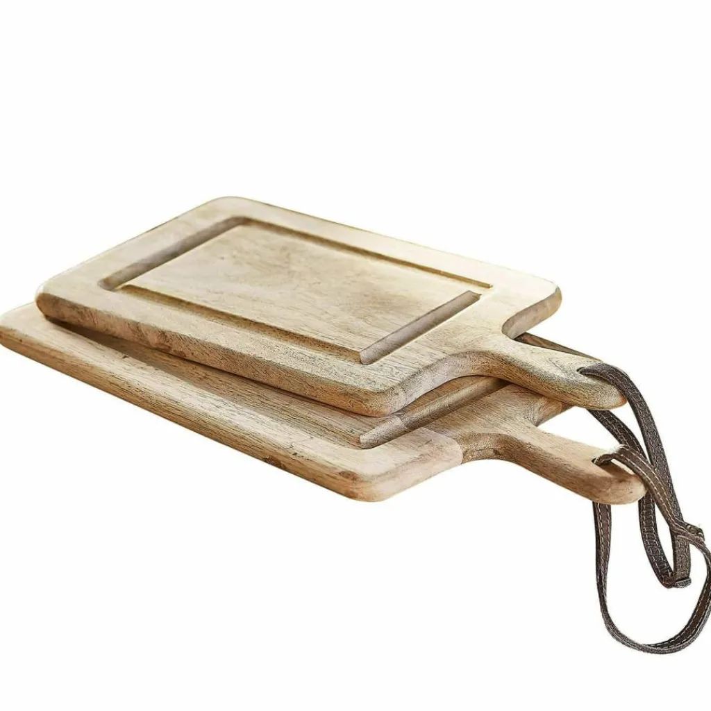 LOBERON Ustensiles De Cuisine|Accessoires De Table*Lot de 2 planches à découper Lestino