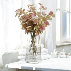 LOBERON Fleurs Séchées Et Artificielles|Décoration*Lot de 2 plantes décoratives Pignon