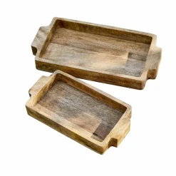 LOBERON Plateaux|Plateaux*Lot de 2 plateaux Buer