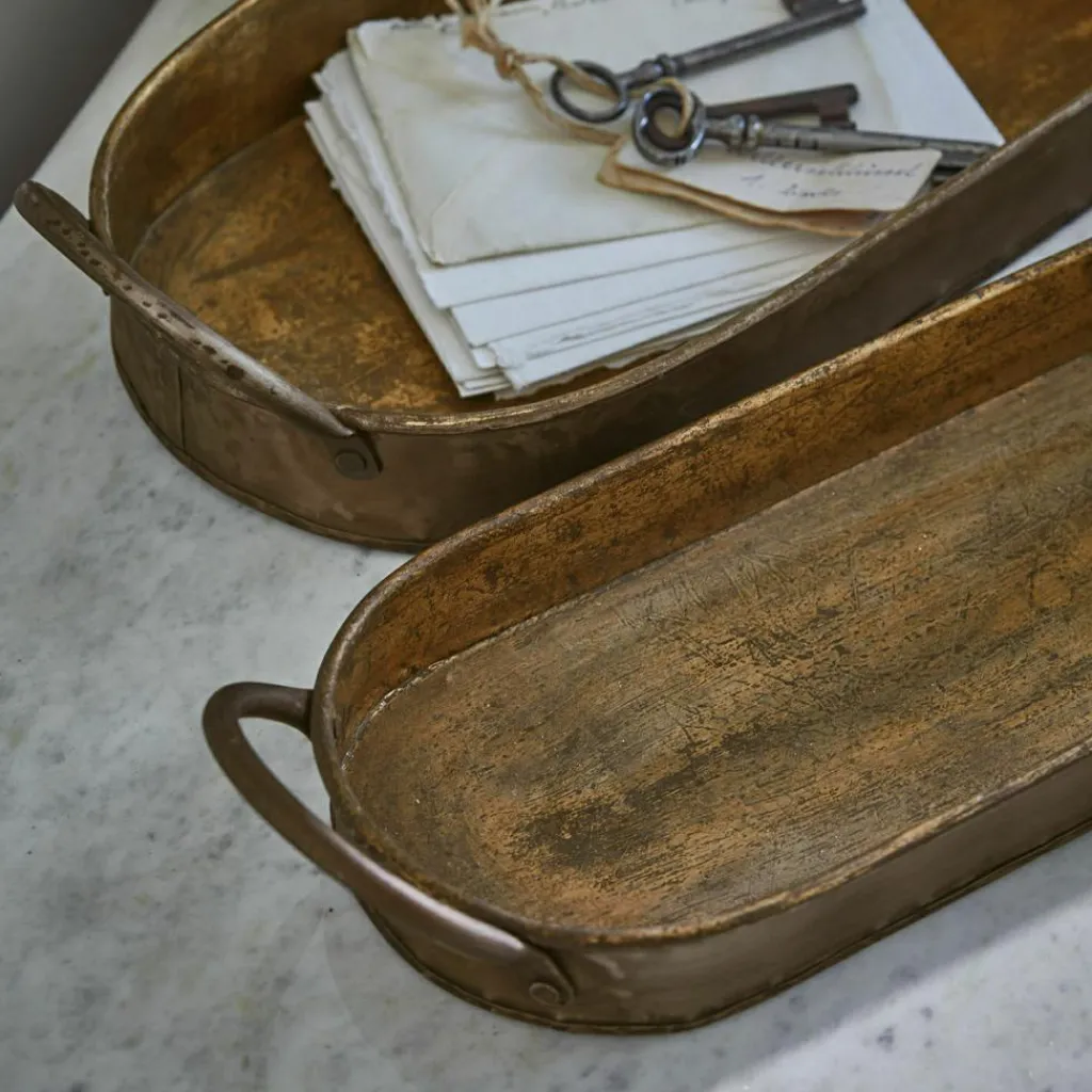 LOBERON Plateaux|Plateaux*Lot de 2 plateaux Célianne