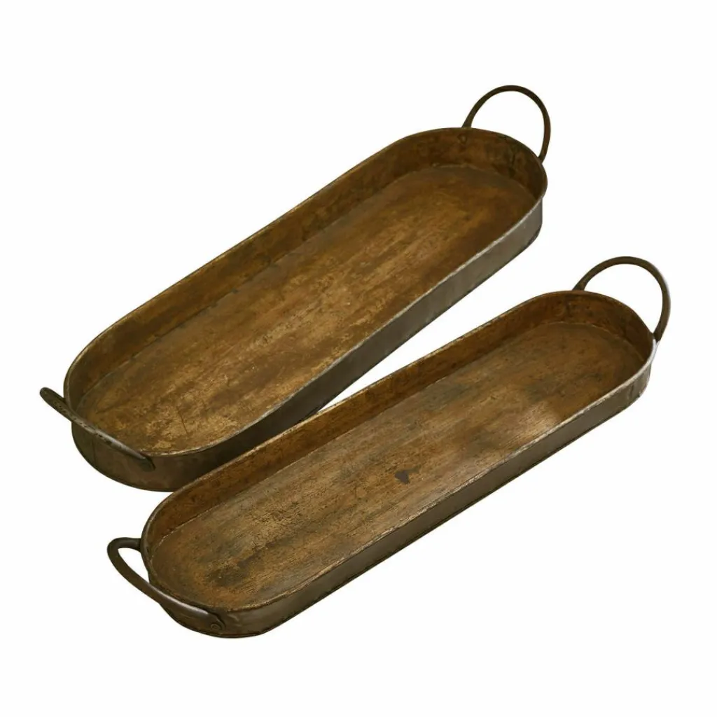 LOBERON Plateaux|Plateaux*Lot de 2 plateaux Célianne