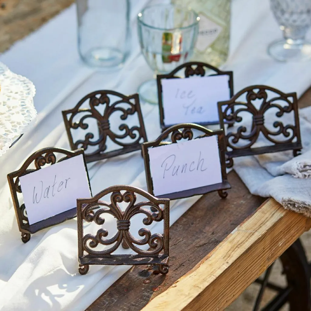 LOBERON Ustensiles De Cuisine|Accessoires De Table*Lot de 6 porte-cartes Plesnois