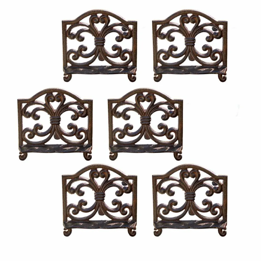 LOBERON Ustensiles De Cuisine|Accessoires De Table*Lot de 6 porte-cartes Plesnois