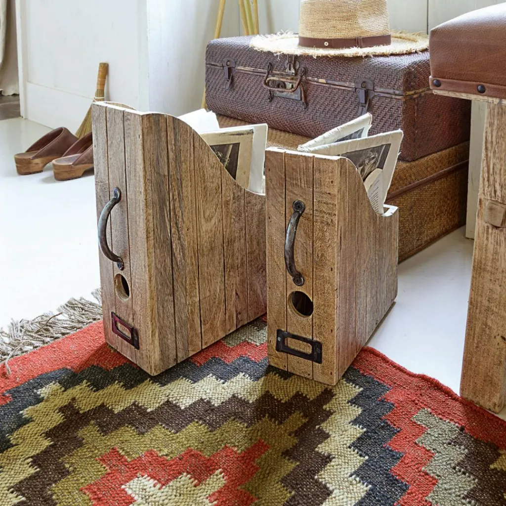 LOBERON Organiseurs Et Mémos|Rangements*Lot de 2 porte-revues Kardifa
