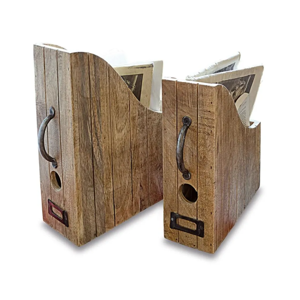 LOBERON Organiseurs Et Mémos|Rangements*Lot de 2 porte-revues Kardifa