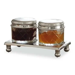 LOBERON Ustensiles De Cuisine|Accessoires De Table*Lot de 2 pots Aiton