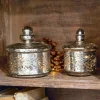 LOBERON Pots|Coupes Et Pots*Lot de 2 pots en verre Elexa