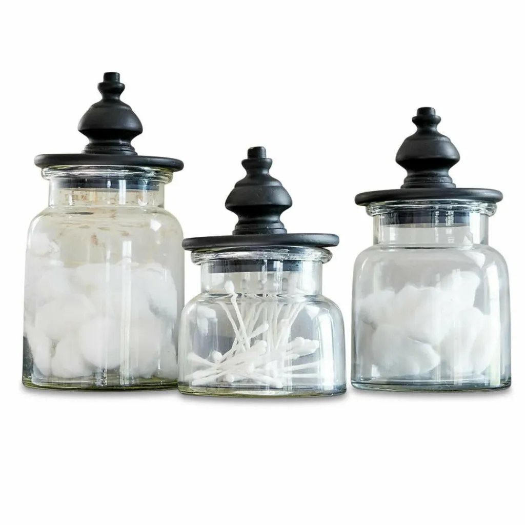 LOBERON Pots|Rangements*Lot de 3 pots Hakeen