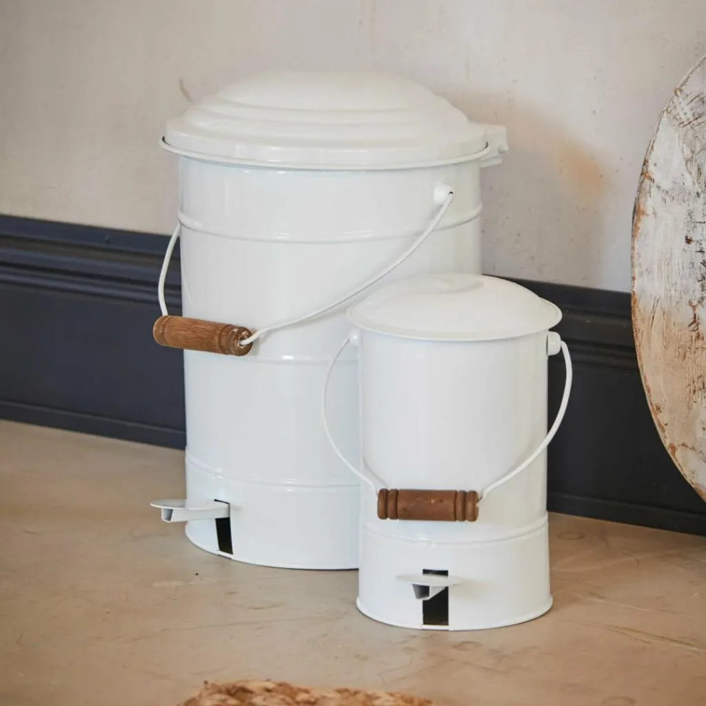 LOBERON Rangements|Rangements*Lot de 2 poubelles Pernell