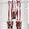LOBERON Décorations Pour Le Sapin*Lot de 6 Pères Noël Corvin