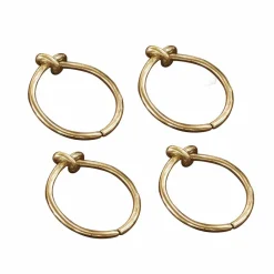LOBERON Ustensiles De Cuisine|Accessoires De Table*Lot de 4 ronds de serviettes Motje