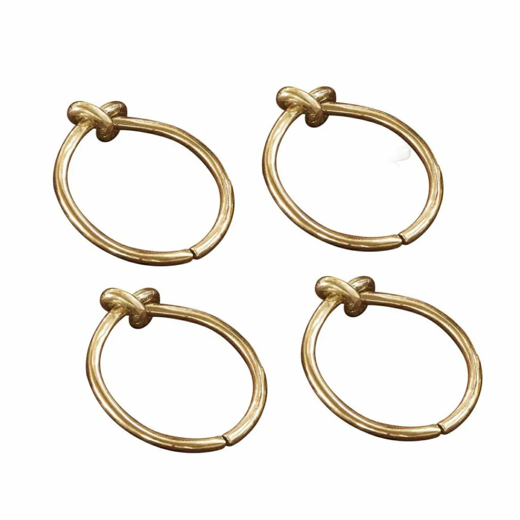 LOBERON Ustensiles De Cuisine|Accessoires De Table*Lot de 4 ronds de serviettes Motje