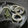 LOBERON Ustensiles De Cuisine|Accessoires De Table*Lot de 4 ronds de serviettes Alea