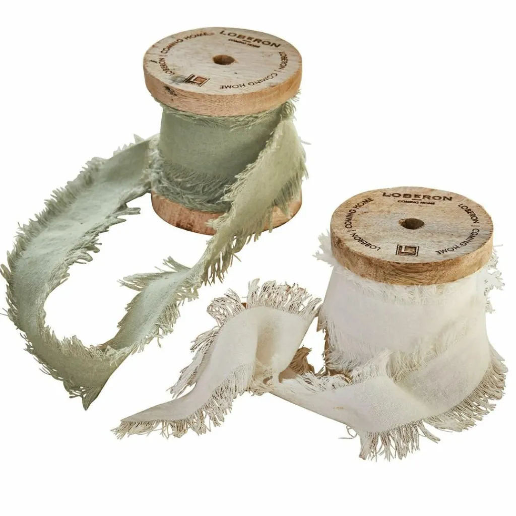 LOBERON Emballages Cadeaux|Papeterie*Lot de 2 rubans Valethor