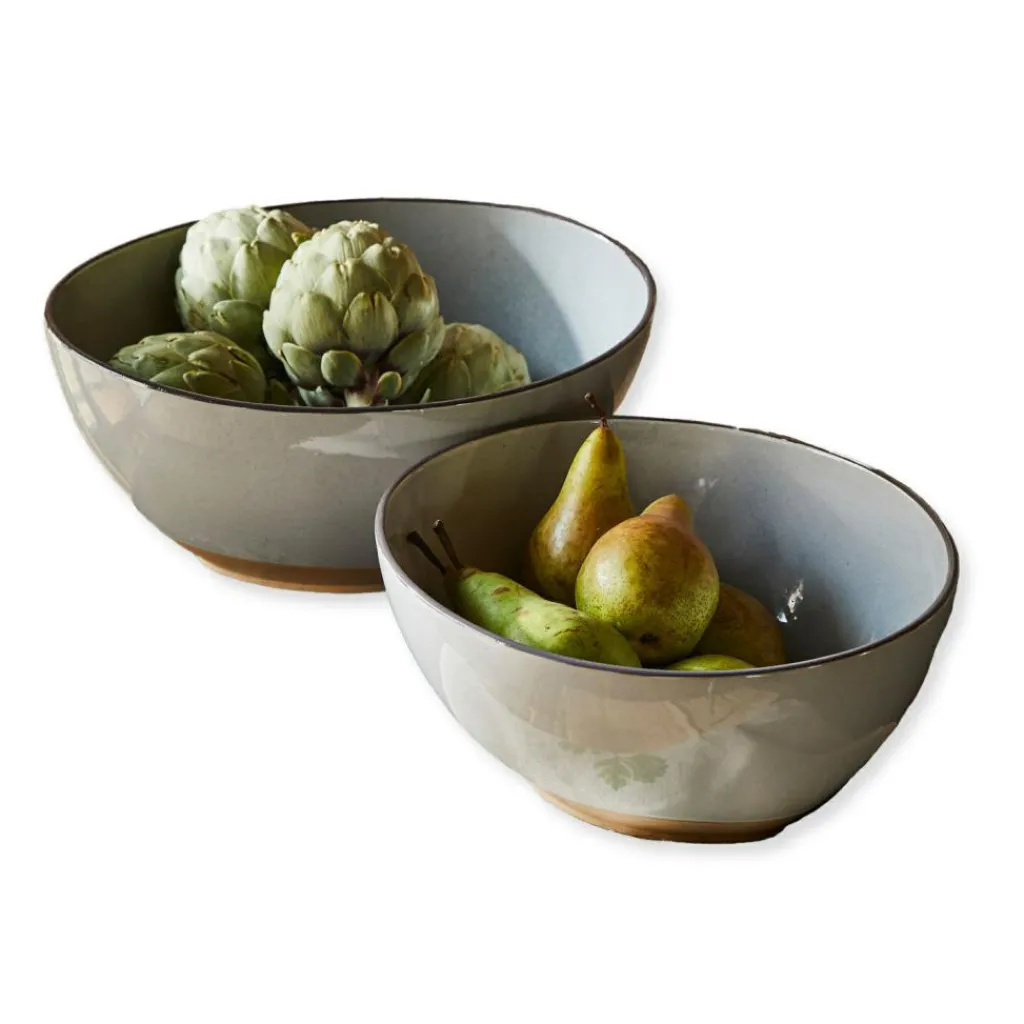 LOBERON Vaisselle|Vaisselle*Lot de 2 saladiers Biarré