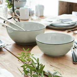 LOBERON Vaisselle|Vaisselle*Lot de 2 saladiers Biarré