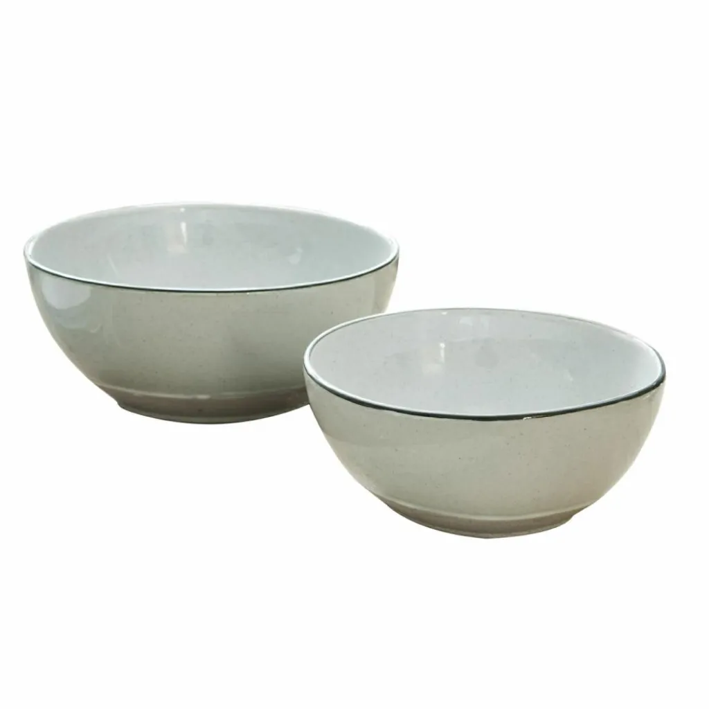 LOBERON Vaisselle|Vaisselle*Lot de 2 saladiers Biarré