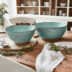 LOBERON Vaisselle|Vaisselle*Lot de 2 saladiers Biarré