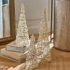 LOBERON Objets Décoratifs De Noël*Lot de 3 sapins décoratifs Amelioro