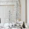 LOBERON Objets Décoratifs De Noël*Lot de 2 sapins décoratifs Grenville