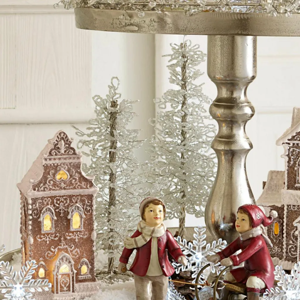 LOBERON Objets Décoratifs De Noël*Lot de 2 sapins décoratifs Grenville