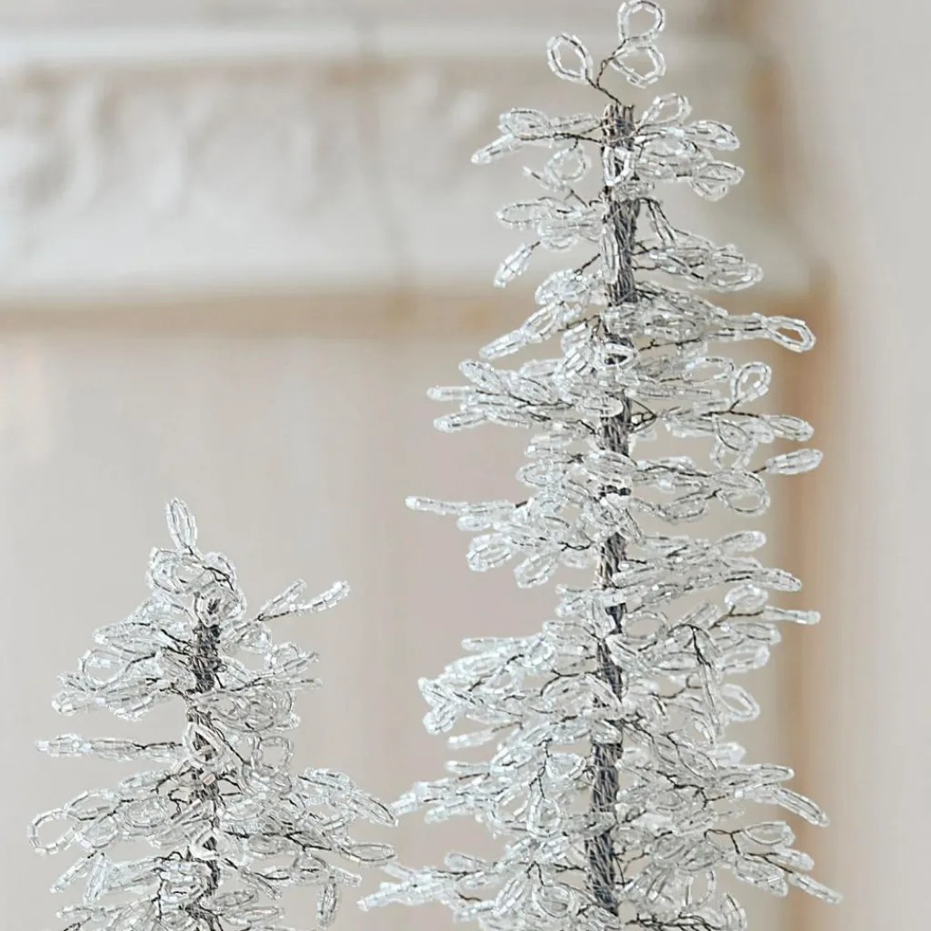 LOBERON Objets Décoratifs De Noël*Lot de 2 sapins décoratifs Grenville