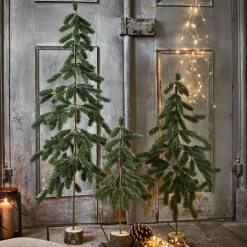 LOBERON Sapins Et Accessoires*Lot de 3 sapins de Noël Lorin