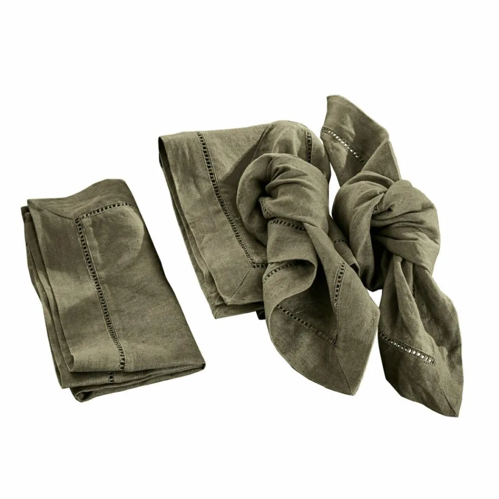 LOBERON Nappes|Linge De Table*Lot de 4 serviettes Covent Garden