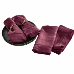 LOBERON Nappes|Linge De Table*Lot de 4 serviettes Covent Garden