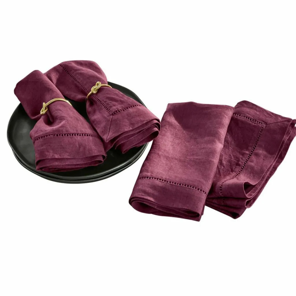 LOBERON Nappes|Linge De Table*Lot de 4 serviettes Covent Garden