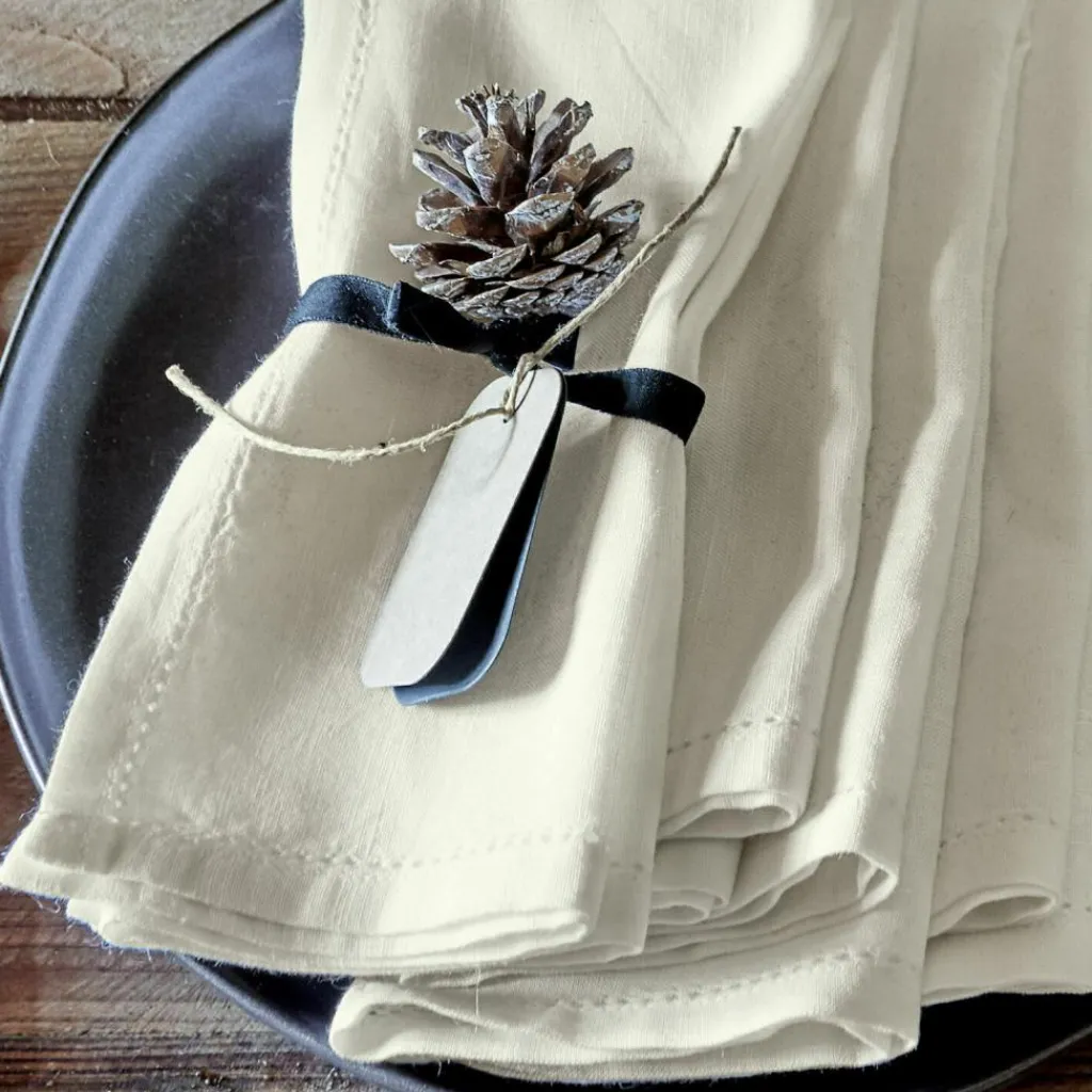 LOBERON Nappes|Linge De Table*Lot de 6 serviettes de table Fibi